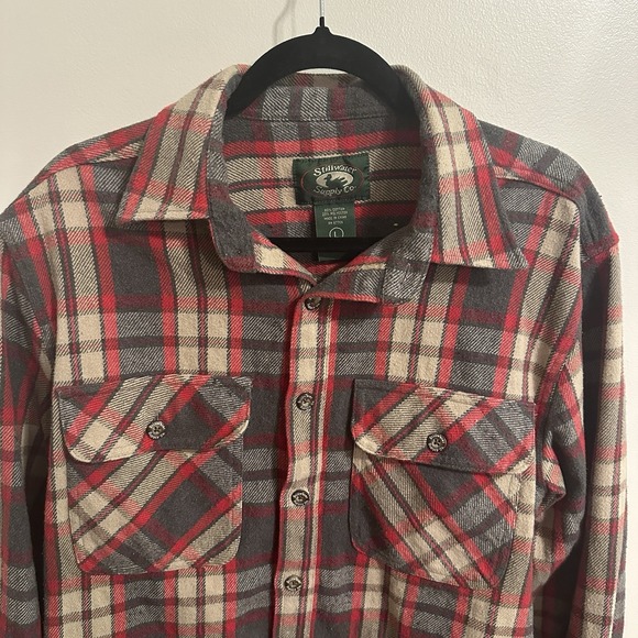 Other - Stillwater Supply Jacket Mens‎ L Plaid Outdoor Hunting Y2K Fisherman Shacket 90s